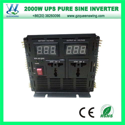 UPS 2000W Pure Sine Wave Inverter with Charger (QW-P2000UPS)